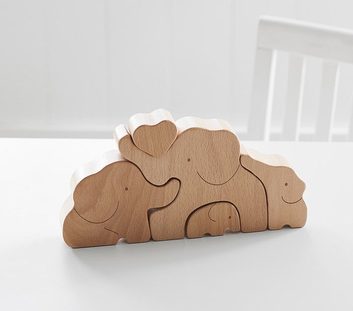 Wooden Elephant Decorative Puzzle | Pottery Barn Kids