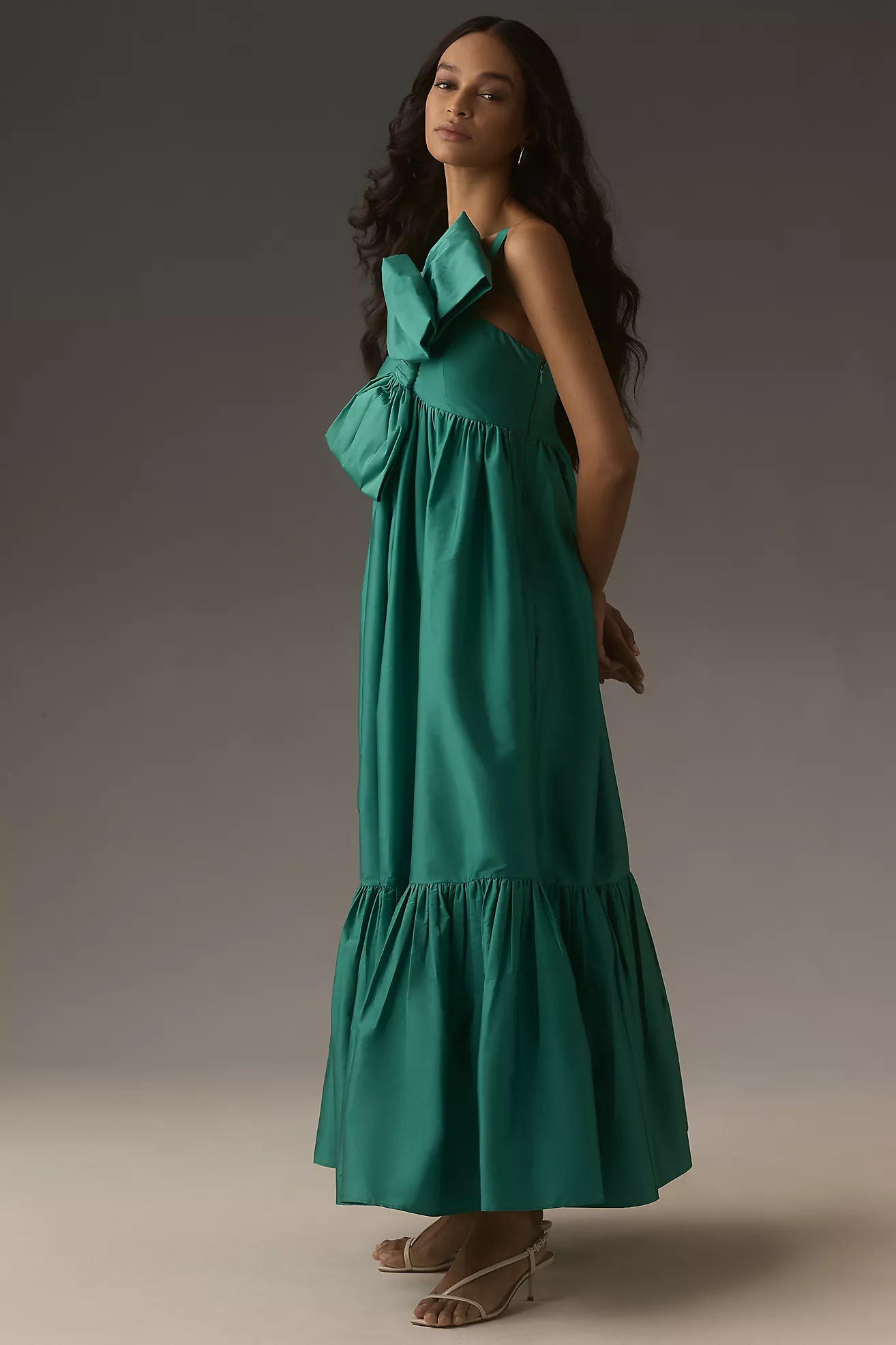 Atsu Sally Bow Midi Dress | Anthropologie (US)