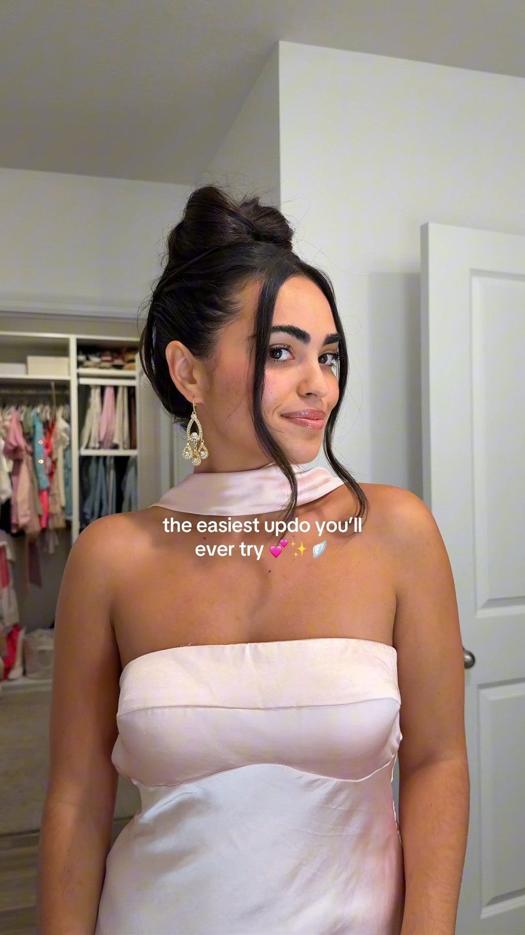 The prettiest wedding guest dress, and this is such an easy updo! 

hair product, dae hair,  $50 dress, amazon dress, wedding inspo, bridal, hair tutorial, 

#LTKGiftGuide #LTKHoliday #LTKFindsUnder50