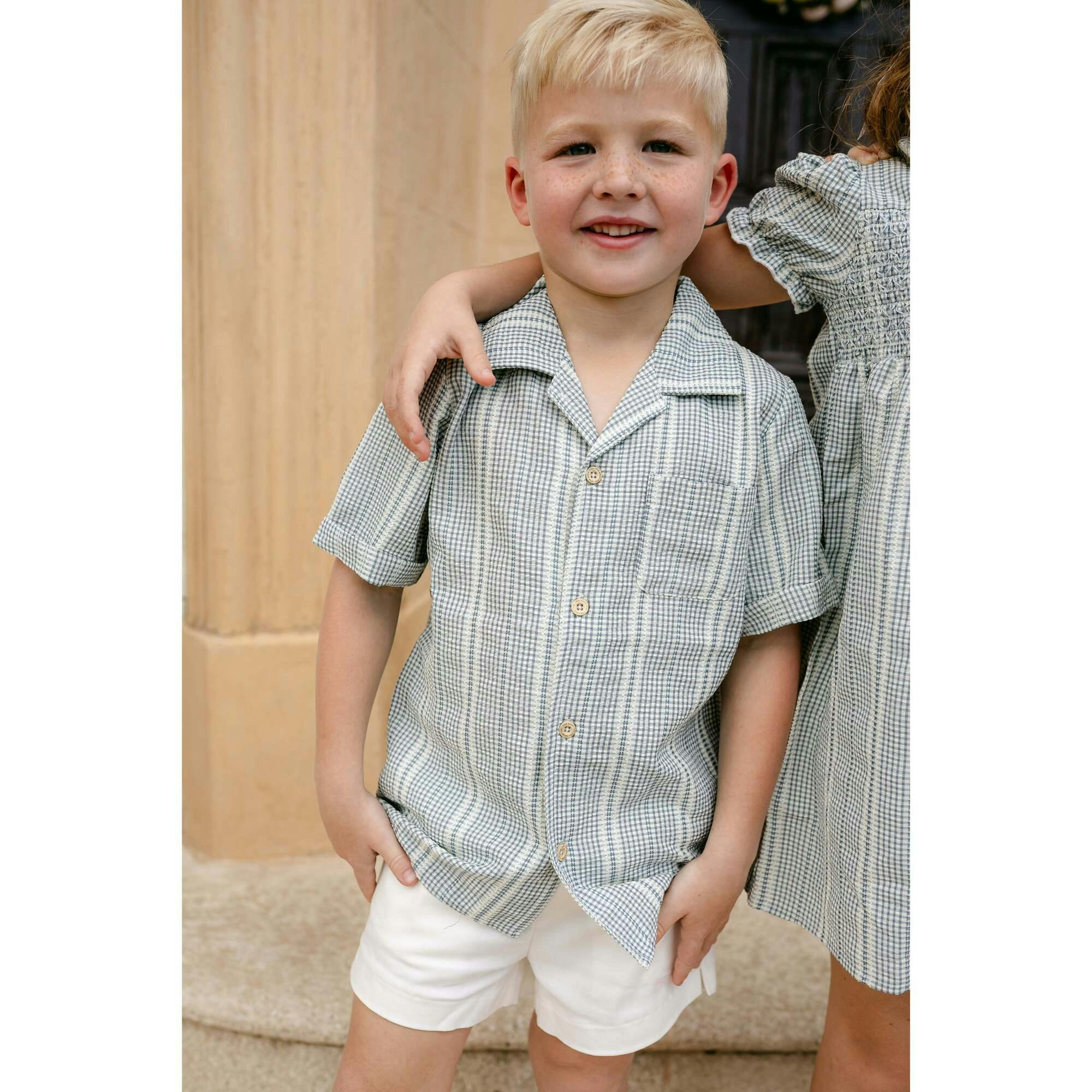 Graham Button Down - Breezy Blue | Maisonette