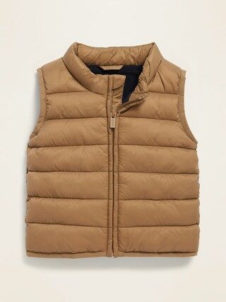 Unisex Frost-Free Solid Puffer Vest for Baby | Old Navy (US)