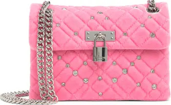 Kurt Geiger London Mini Braxton Velvet Shoulder Bag | Nordstromrack | Nordstrom Rack