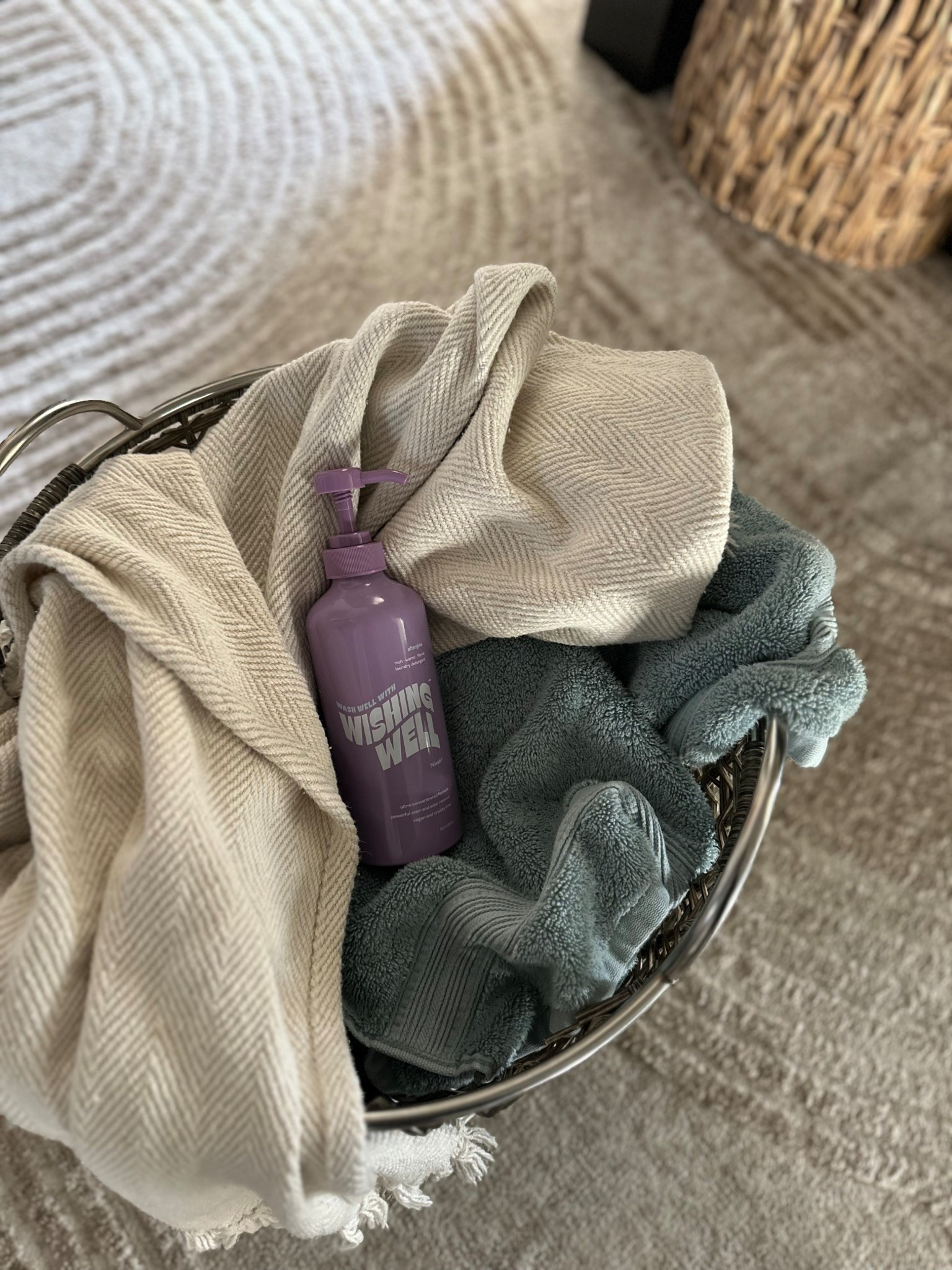 Must have for laundry day; the scent is indescribable….smells so good.  Concentrated formula so a little goes a long way 🫧🫧