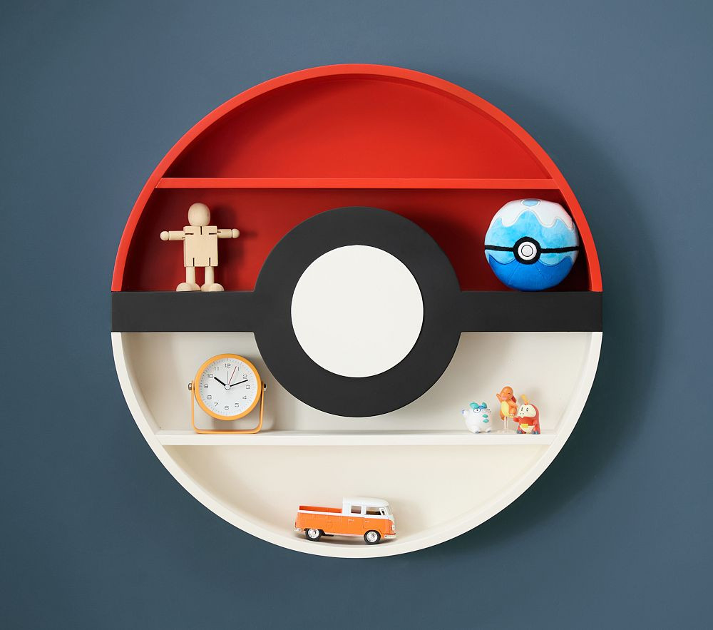 Pokémon Poké Ball Round Shelf | Pottery Barn Kids