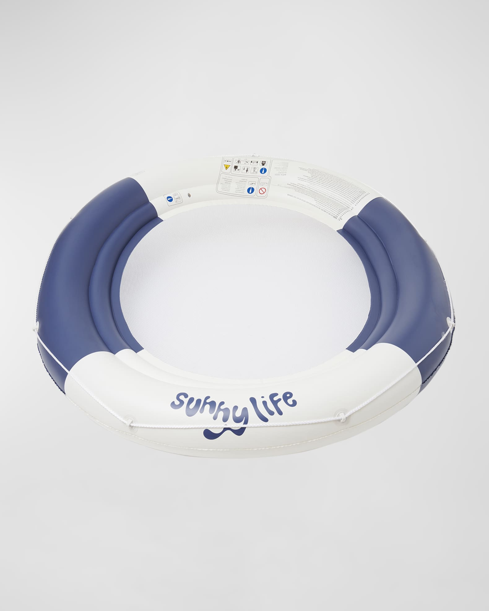 Luxe Twin Hammock Float, Nautical Navy | Neiman Marcus