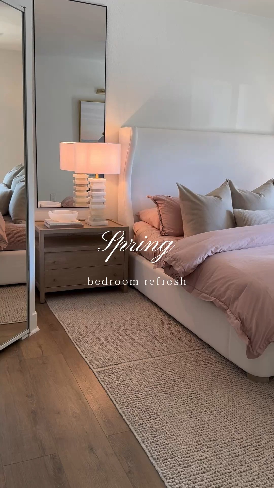 Spring bedroom styling featuring zgallerie🤍 use code ET05

#LTKSpringSale #LTKHome