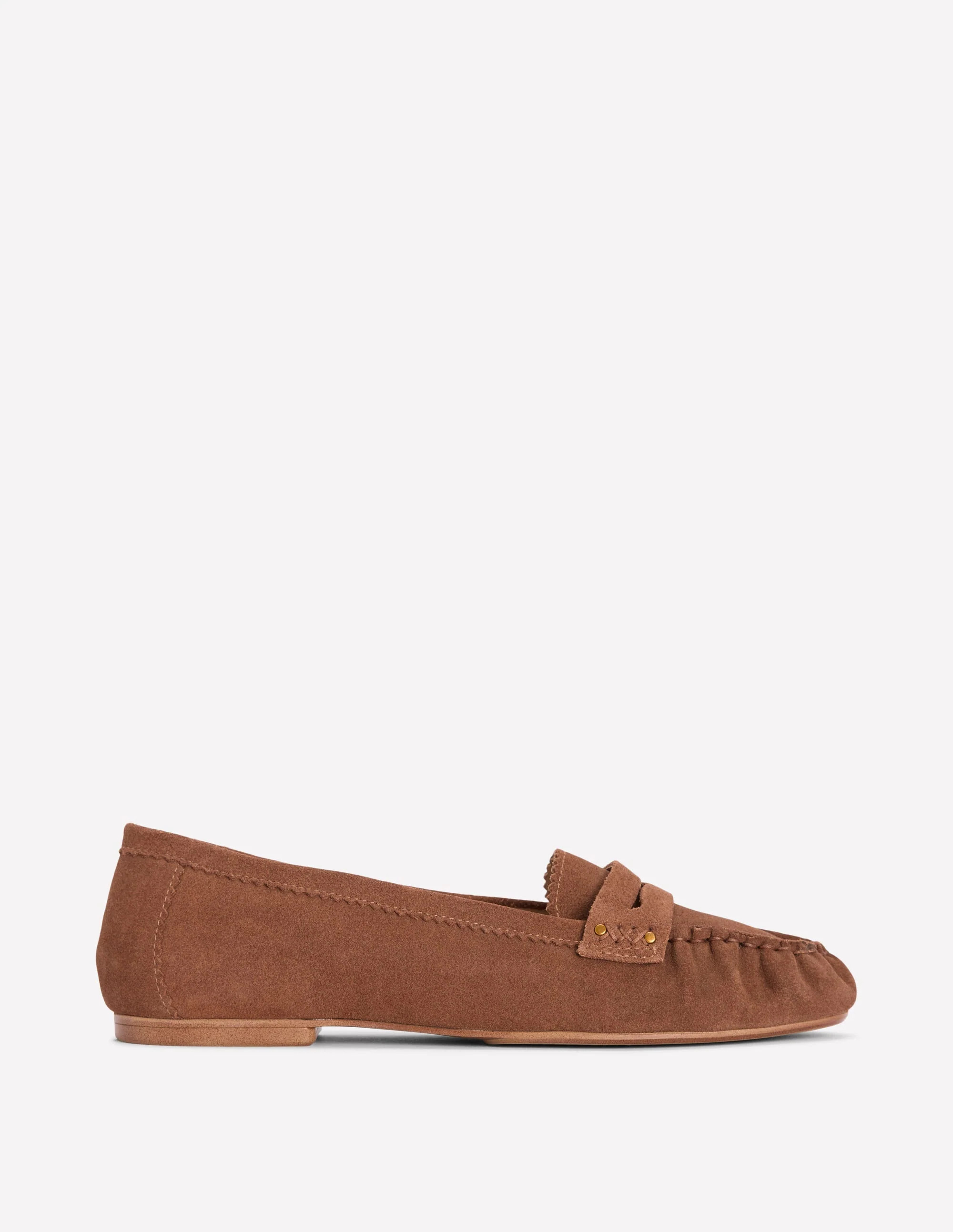 Classic Penny Loafers-Tan | Boden UK