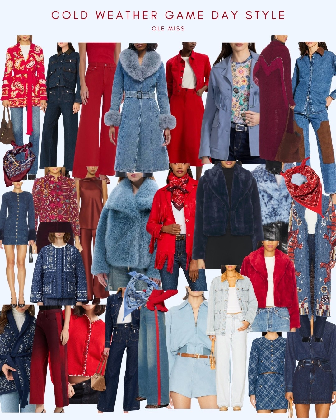 Cold weather game day inspo!!!

#LTKU #LTKSeasonal