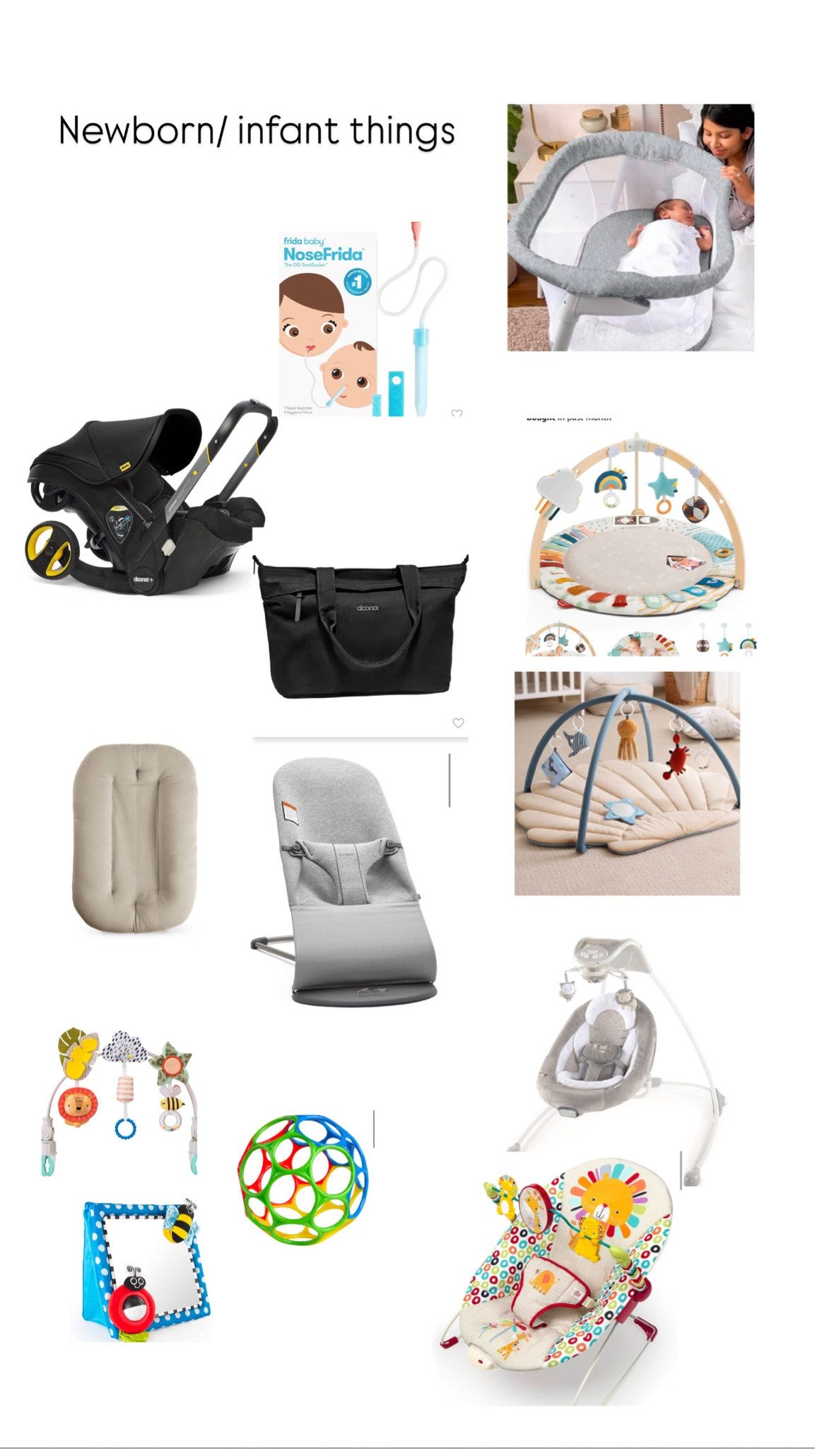 Baby items I’ve used with 4 babies - (a few I wish I had instead of what I had- after using them) 