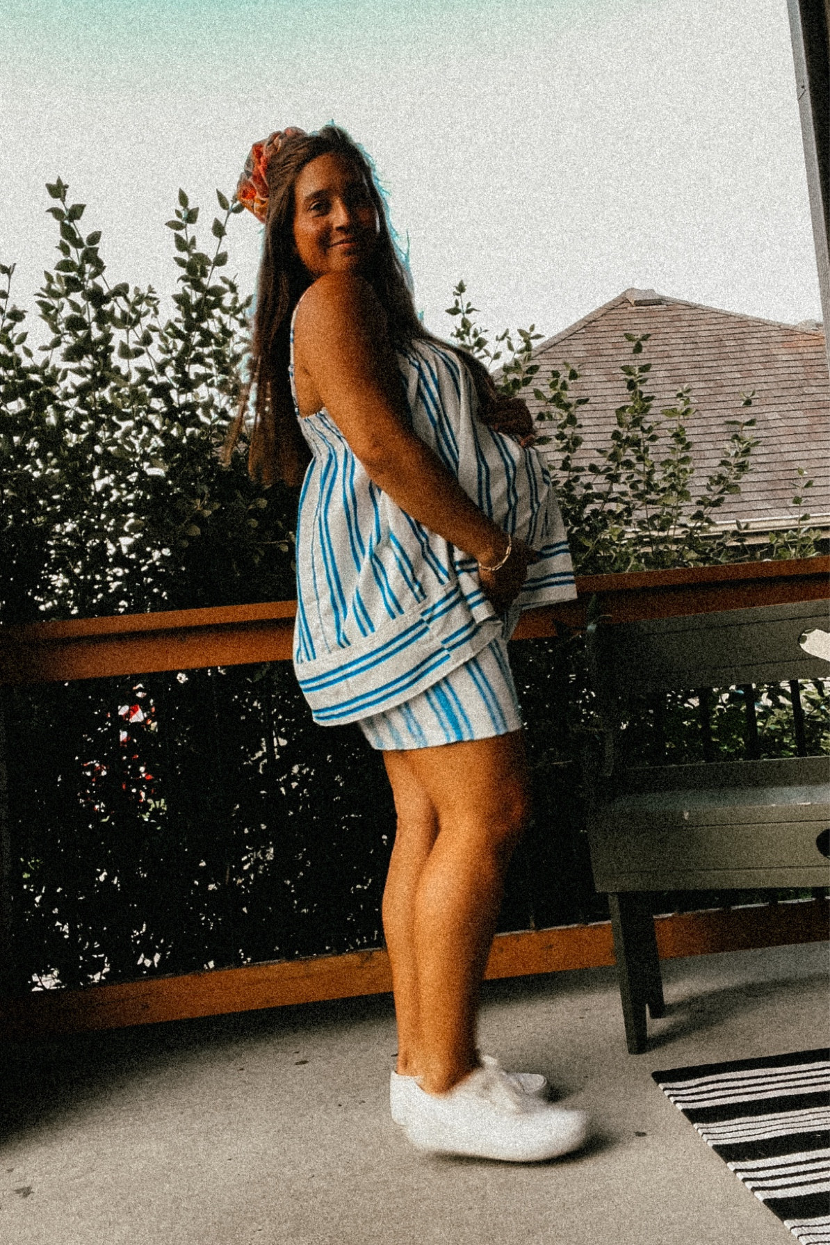 Expecting // pregnant // baby bump // pregnant style // 38 weeks pregnant // non maternity maternity // Amazon finds // Amazon sets // womens set