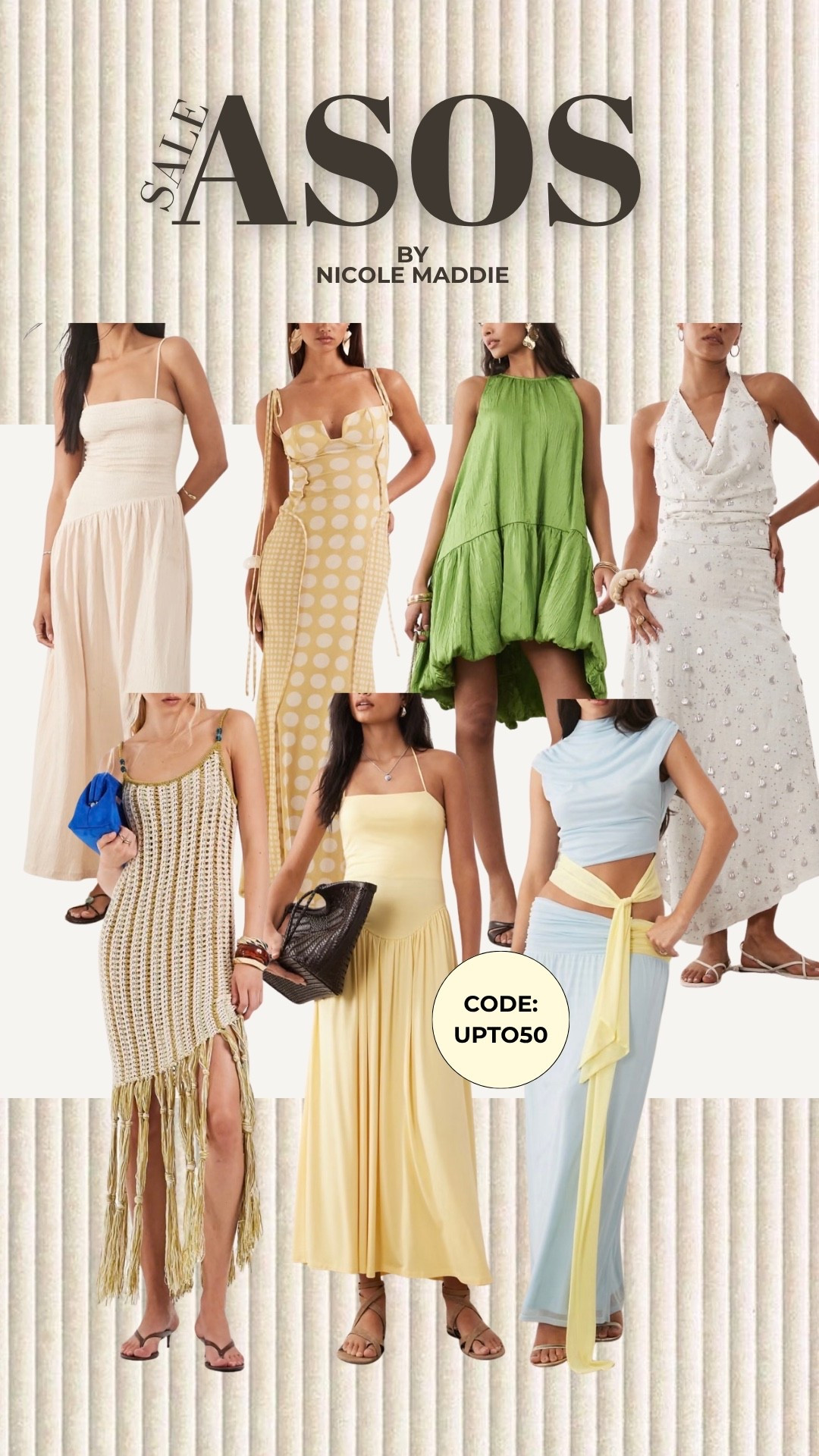 4th of July sale at @ASOS up to 50% off SITEWIDE with code: UPTO50 

Summer dresses, vacation, date night, brunch, outfit inspo

#LTKootd #LTKgrwm #LTKSaleAlert