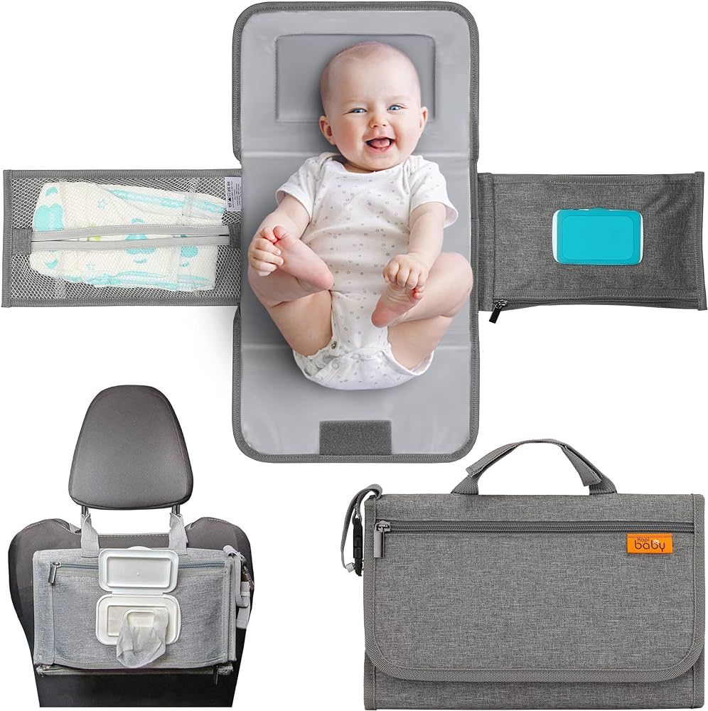 Kopi Baby Portable Diaper Changing Pad - Baby Changing Pad & Diaper Changer Travel Bag, Smart Des... | Amazon (US)