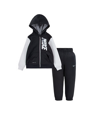 Nike Toddler Boys Colorblocked Therma Jacket and Pant Set, 2 Piece & Reviews - Sets & Outfits - K... | Macys (US)