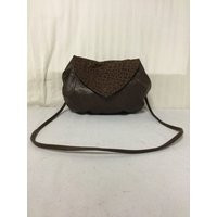 Brown Leather Purse, Bag, Croc Embossed, Shoulder Bag | Etsy (US)