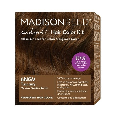 Madison Reed Radiant Hair Color Kit - Tuscany Brown 6NGV | Target