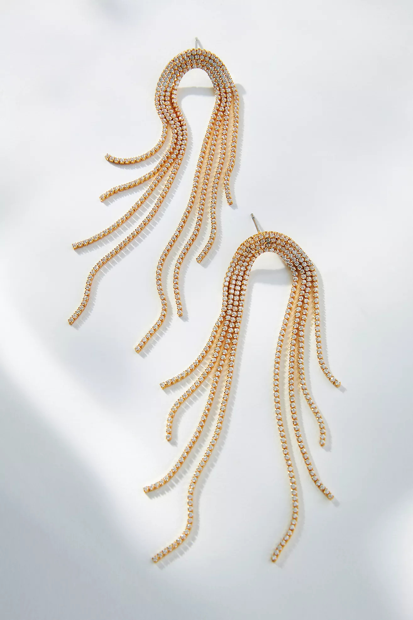 Waterfall Crystal Earrings | Anthropologie (US)