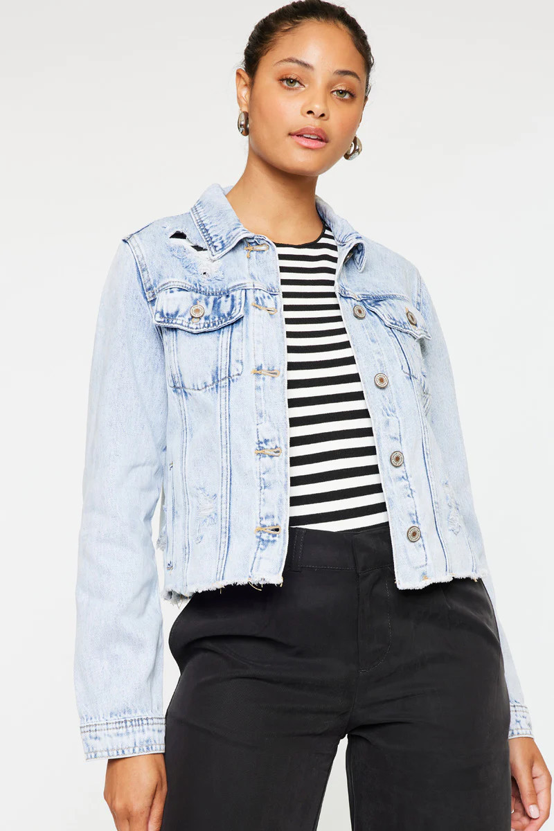 Aubrey Denim Jacket | Kancan USA