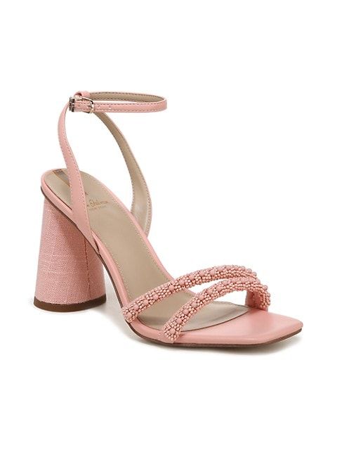 Kia Beaded High-Heel Sandals | Saks Fifth Avenue