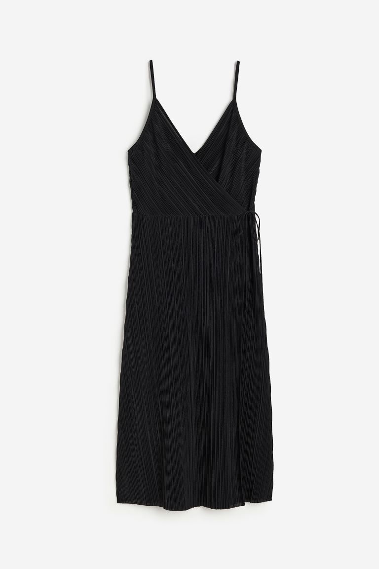 Pleated Wrapover Dress | H&M (US + CA)