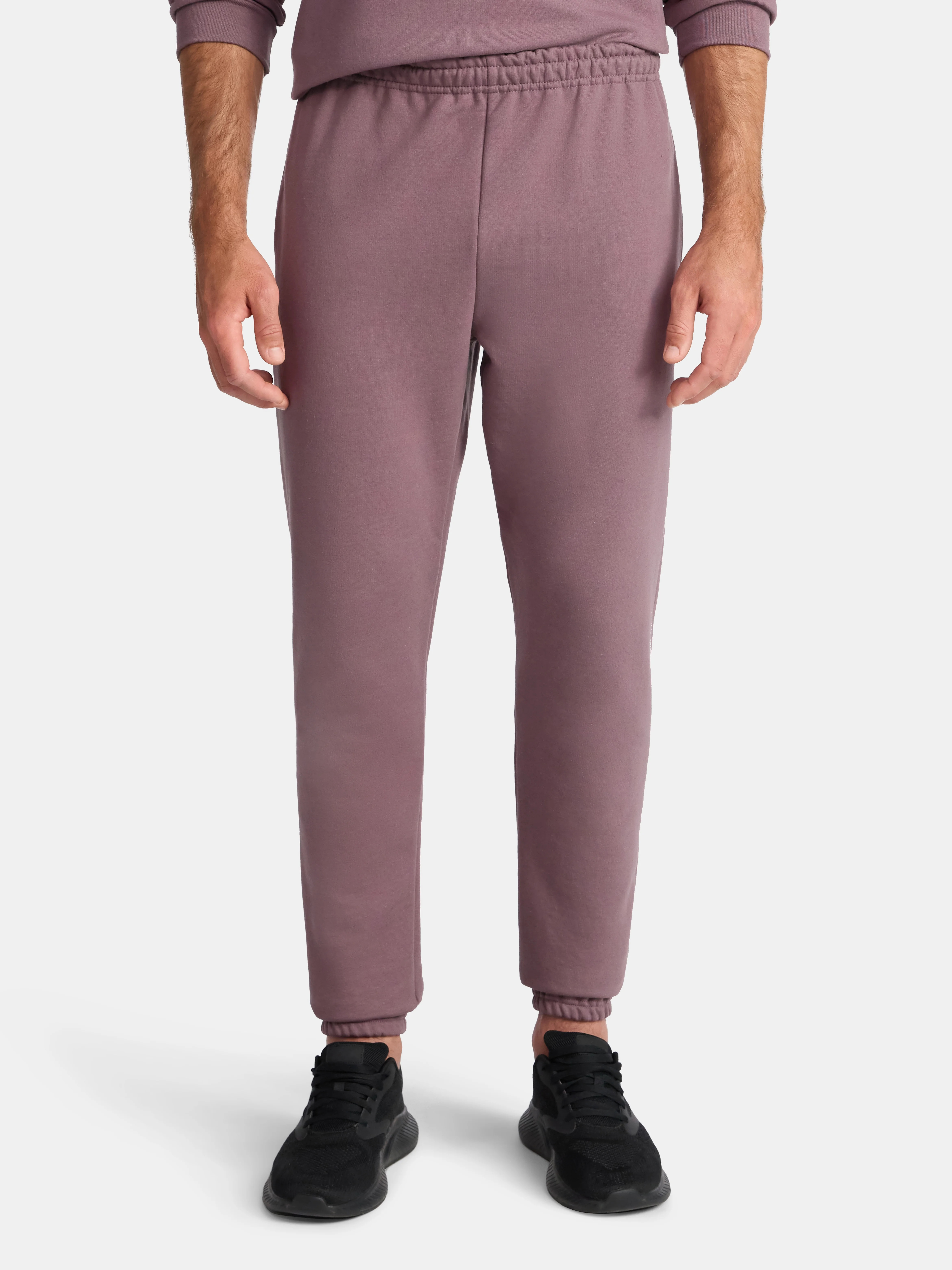Athletic Works Men's and Big Men's Fleece Jogger Sweatpants, Sizes XS-5XL | Walmart (US)