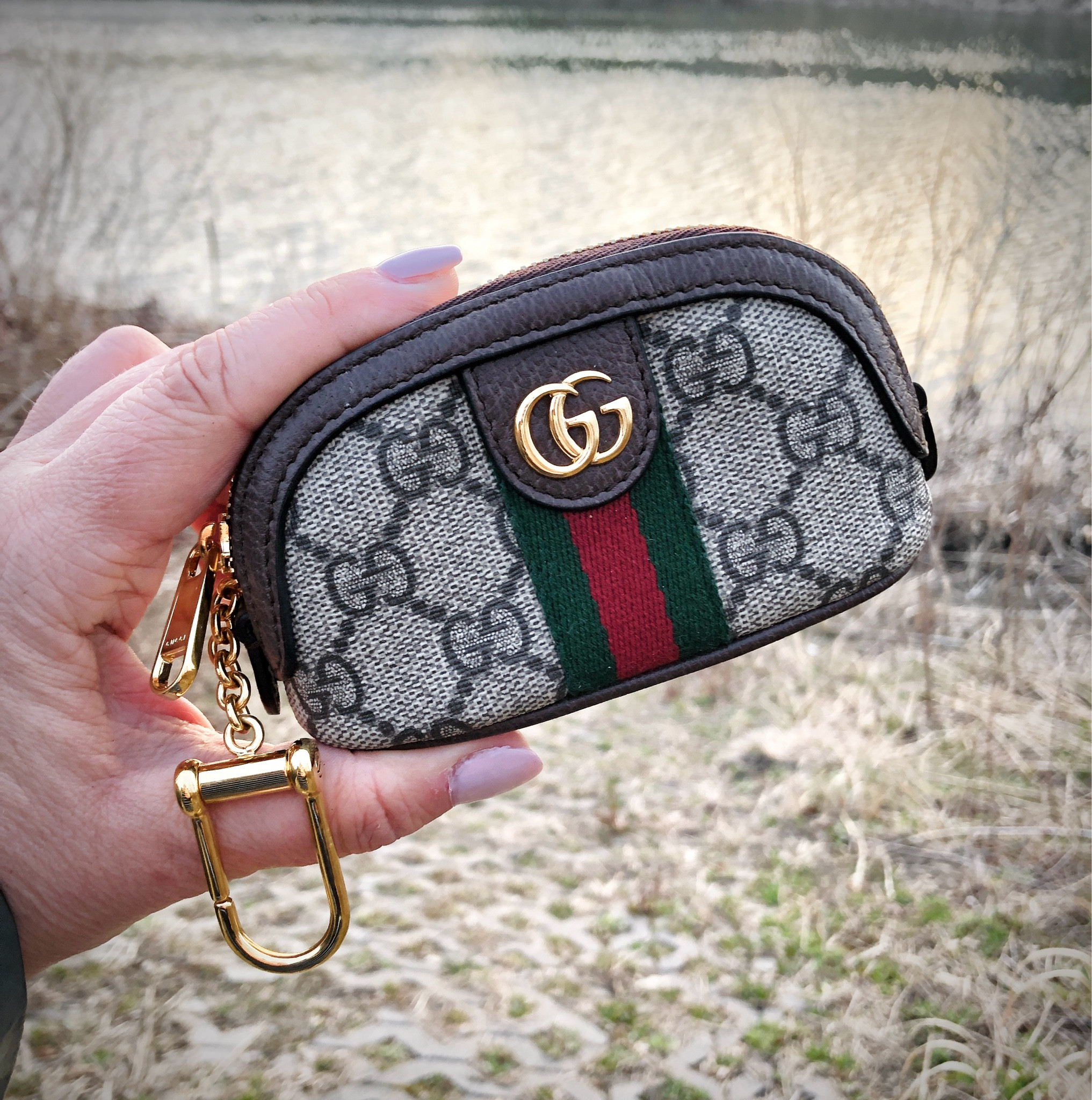 Gucci GG Supreme Monogram Web Ophidia Dome Key Pouch

#LTKItBag #LTKOver40 #LTKStyleTip