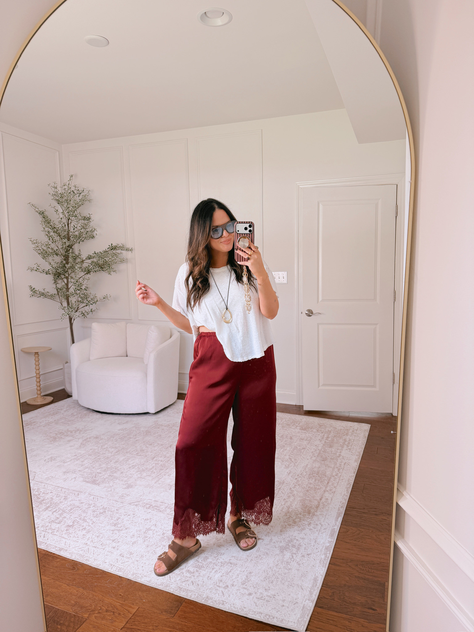 wearing an XL in both 

 #LTKSeasonal #LTKMidsize