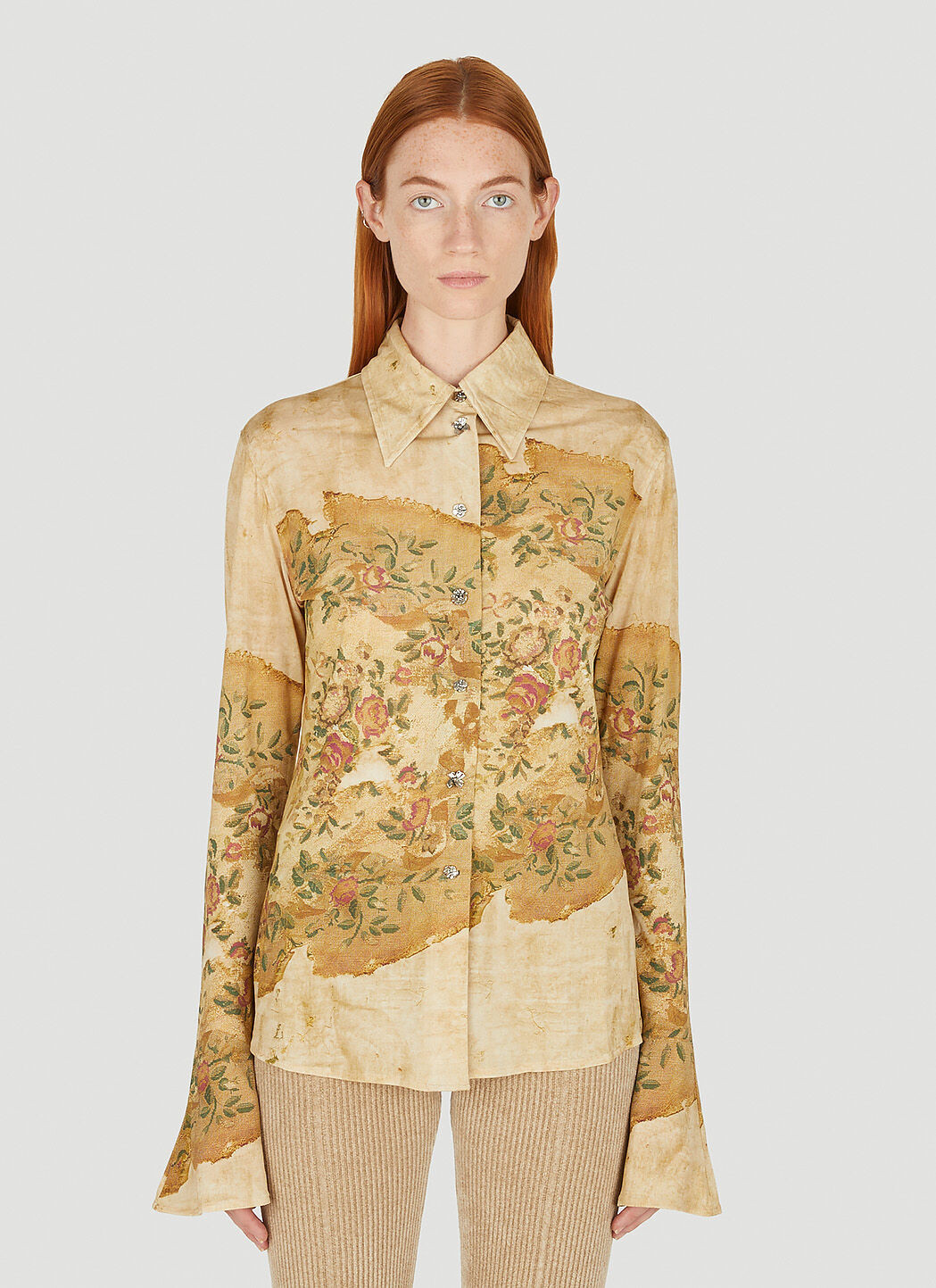 Acne Studios Vintage Floral Motif Shirt | LN-CC | LN-CC