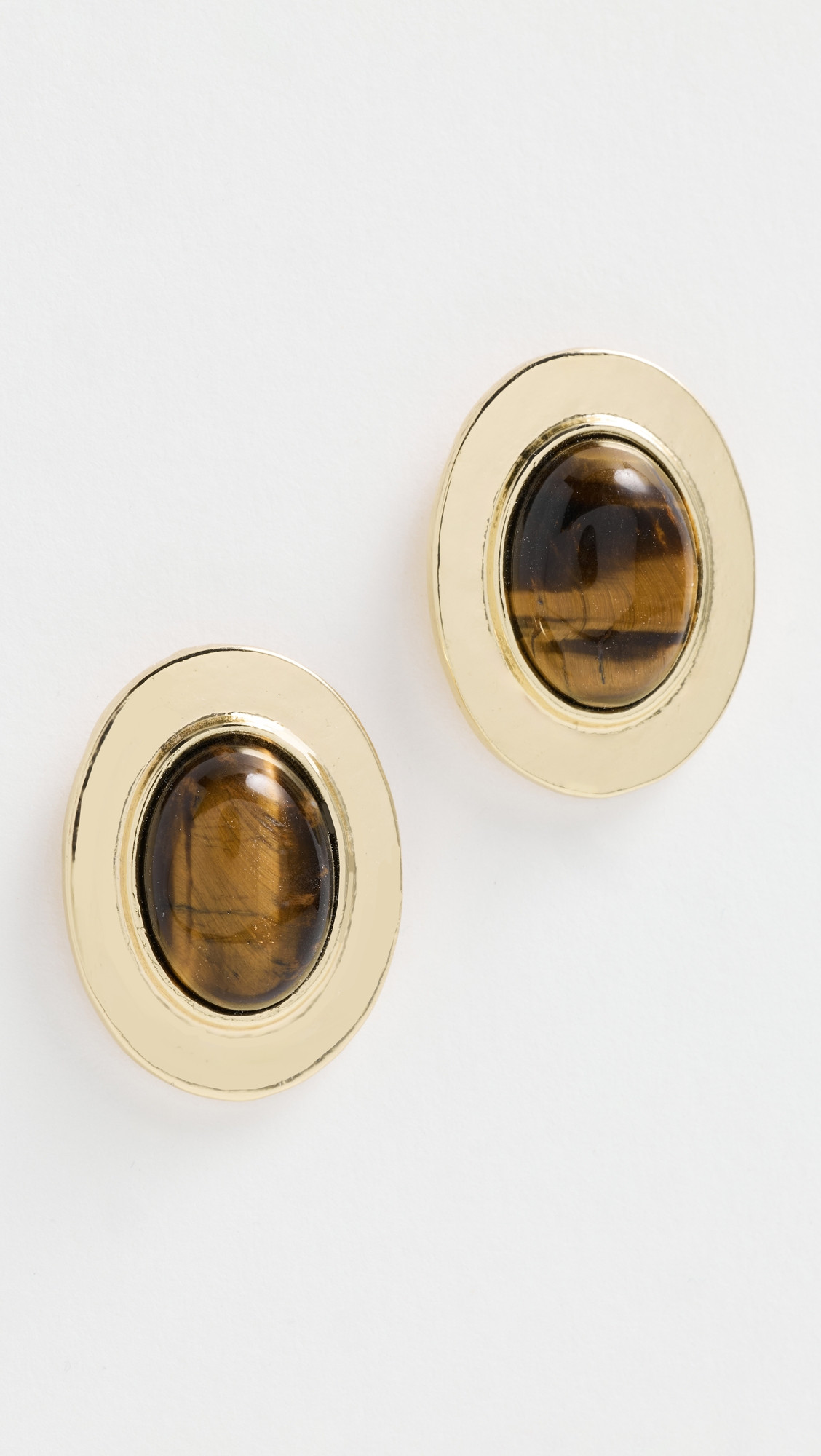 BaubleBar Samira Gold Stud Earrings Gold One Size | Shopbop