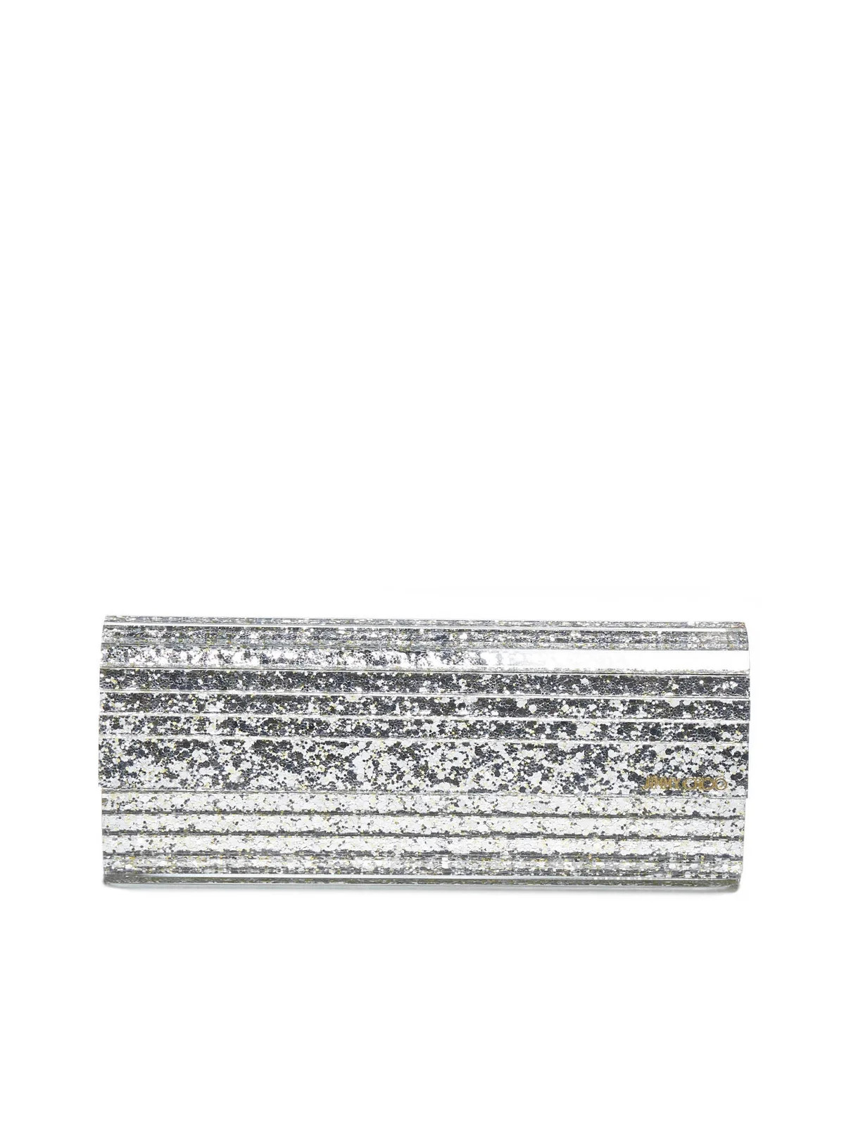 Jimmy Choo Sweetie Glittered Clutch Bag | Cettire Global