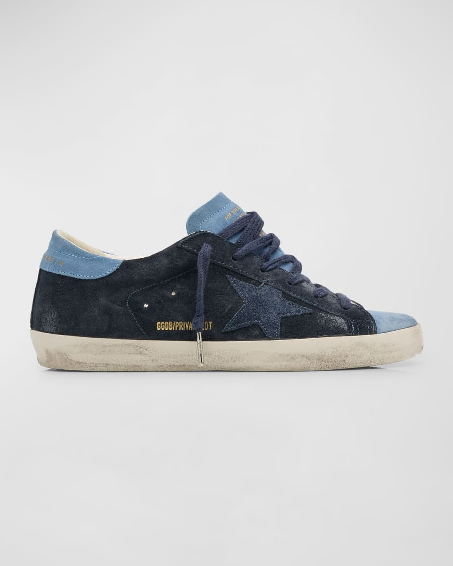 Golden Goose Super Star Suede Low-Top Sneakers | Neiman Marcus