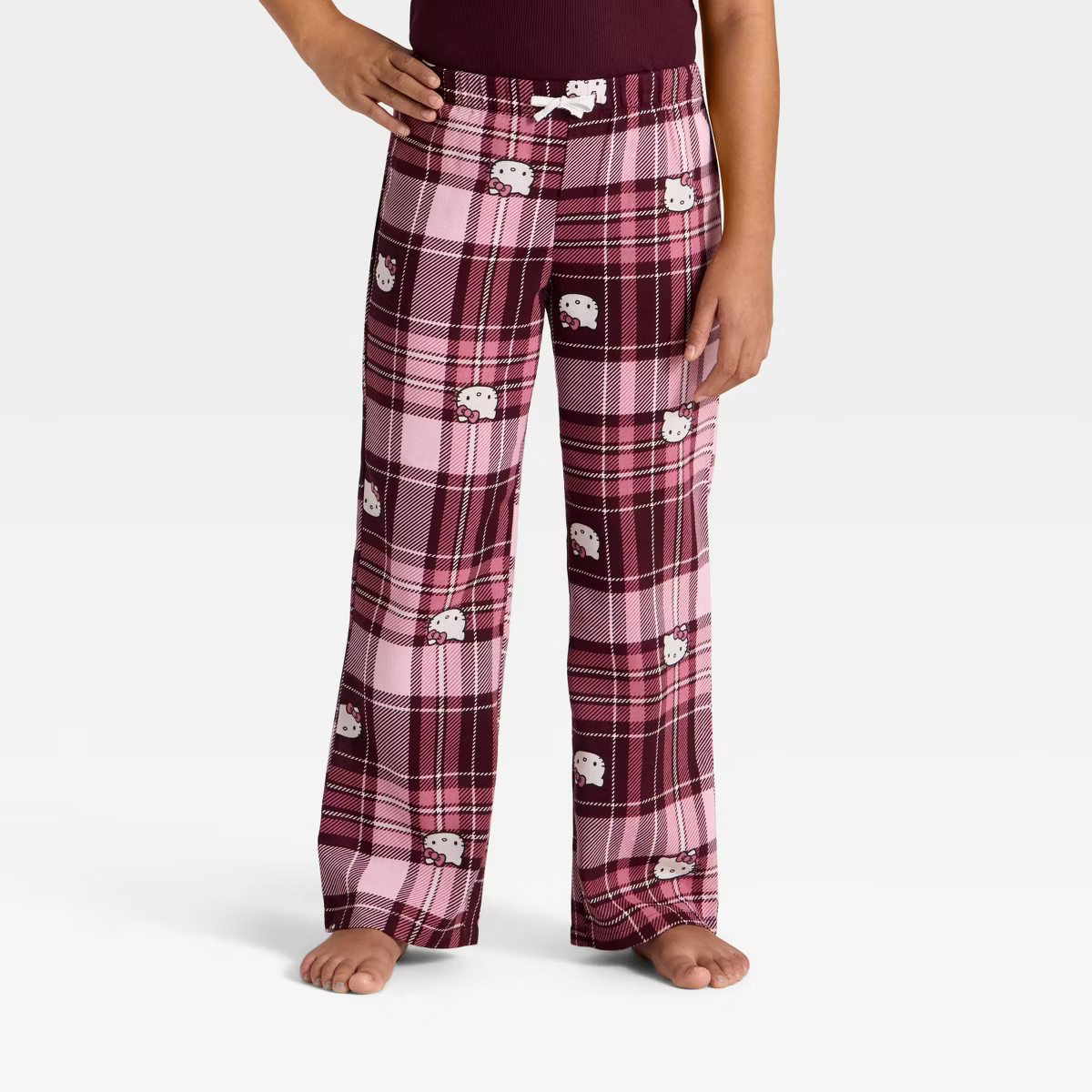 Girls' 2pc Hello Kitty Tank Top and Pants Pajama Set - Red | Target