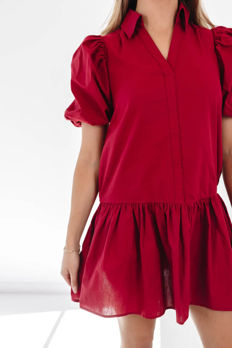 Back To Back Dress - Red | The Impeccable Pig