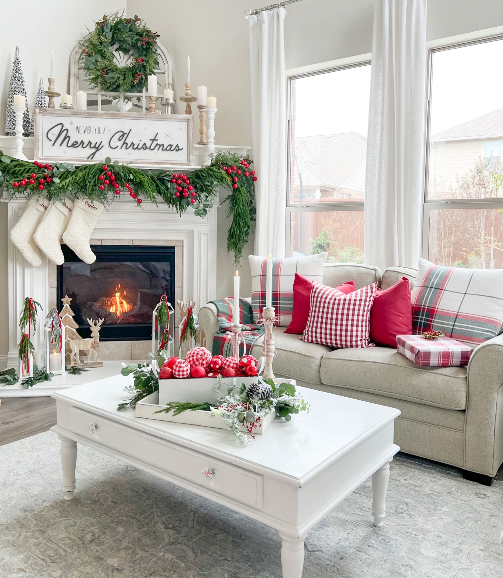 Christmas throwback! I love mixing up different prints and plaids in my holiday decorating - especially at Christmas! Tartan plaid is my favorite! 

Holiday DIY decorations 
Christmas magic
Interior Decorator 
Christmas decorations 
Christmas decorating ideas
Christmas living room
Traditional Christmas colors
Holiday magic
Seasonal decorating ideas 
Oh Christmas tree
Christmas ribbon
Christmas traditions
Christmas DIY crafts

#LTKHoliday #LTKSeasonal #LTKhome