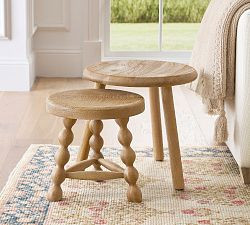 Hadley Round Nesting Accent Tables | Pottery Barn (US)