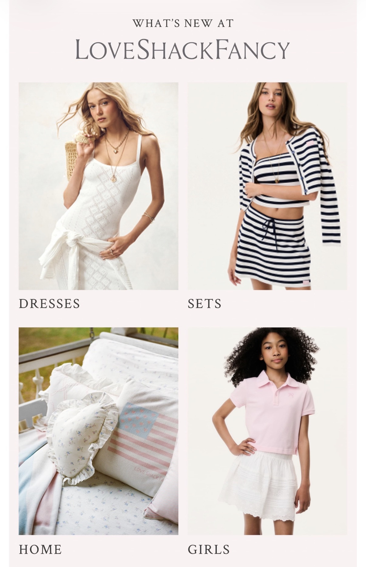 Let’s make it a Love Shack Fancy summer 🌸✨

Flowy dresses, romantic florals, feminine details, and all the dreamy little pieces that make you feel beautiful the moment you put them on. This summer, we’re embracing all the soft girl energy.

Shop all my Love Shack Fancy favorites on my LTK.

#ShoppingWithPriiincesss #LoveShackFancy #SoftGirlSummer #SummerStyle #FeminineFashion #LTKFashion #LTKStyle #PrettyOutfits #RomanticStyle #VacationLooks #LuxuryStyle #FashionFinds #SummerWardrobe #AtlantaMom #Atlantamom #Atlantabloggers #Atlantablogger #AtlantaCreator #Atlantacontentcreators #Atlantacontentcreator

#LTKTravel #LTKSwim #LTKSeasonal