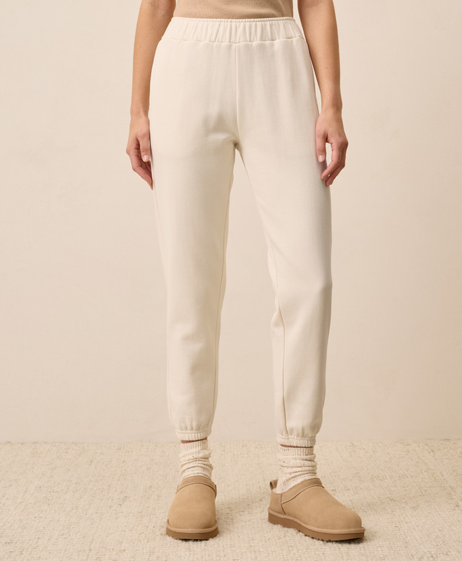 Women’s Brushed Fleece Sweatpant made with Organic Cotton | Pact | Pact Apparel