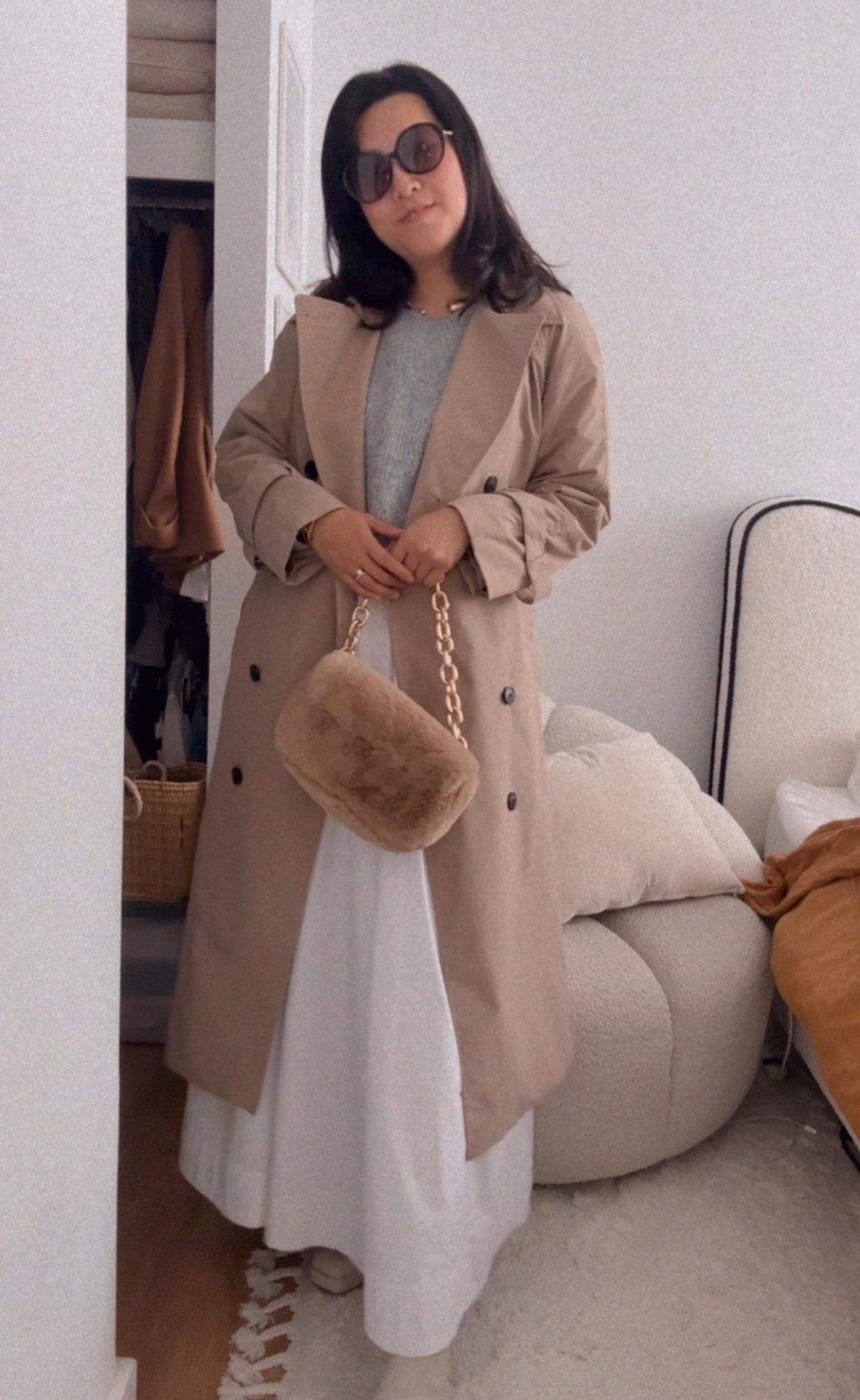 Converting a summery dress into a winter outfit can be so easy! #trenchcoat #maxidress #knittedsweater #whiteboots

#LTKwinter #LTKdresses #LTKaustralia