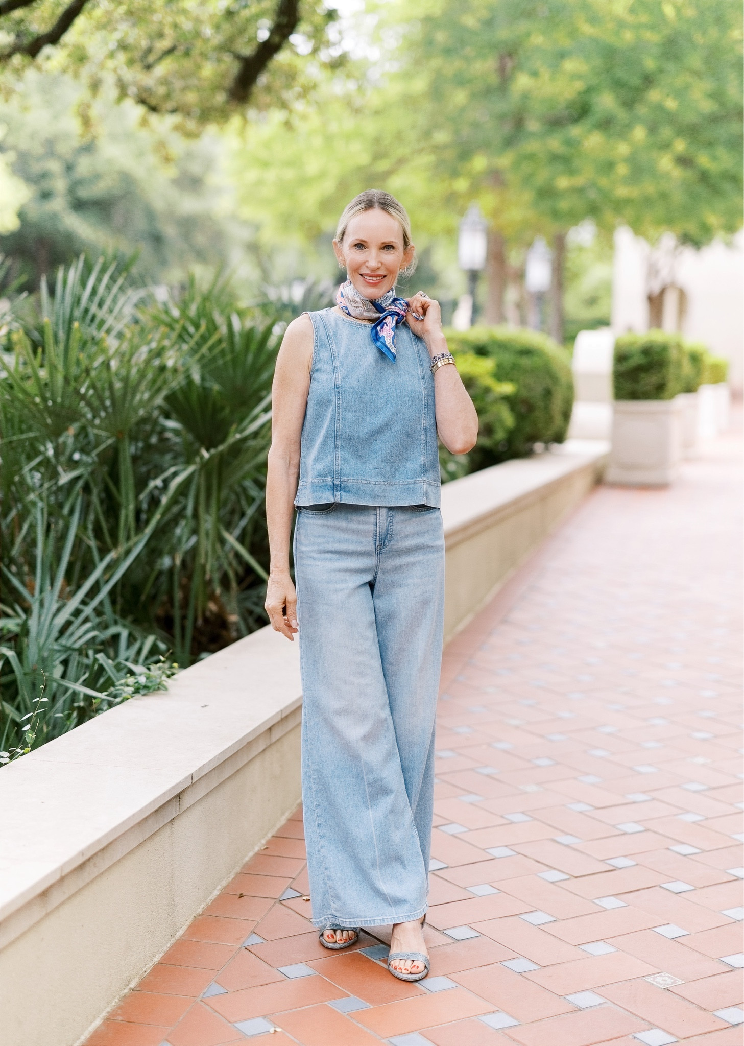 Summer denim! Lightweight and the perfect wash. Spanx always delivers!


#LTKSeasonal #LTKOver40 #LTKootd