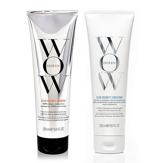 COLOR WOW Color Security Shampoo and Conditioner Duo Set – for Fine to Normal Hair | Cruelty-Fr... | Amazon (US)