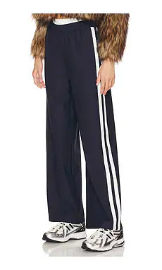 4th & Reckless Tammy Tailored Trousers in Navy from Revolve.com | Revolve Clothing (Global)