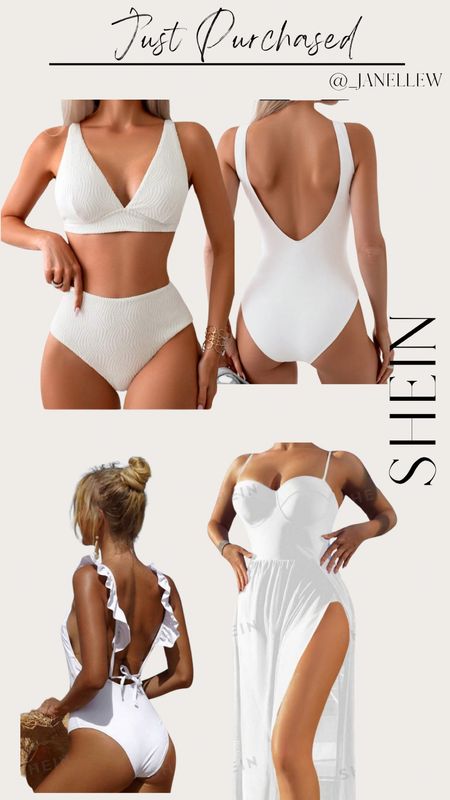 Still searching the right white swimsuit. I chose a few that are cute and still look comfy. 

•Follow for more swim looks!!•

#swimsuits #white 


#LTKSeasonal #LTKswim #LTKeurope