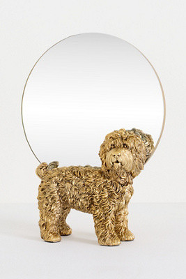 Icon Vanity Mirror: Dog Edition | Anthropologie (US)