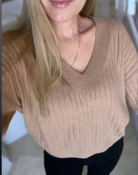 This Nordstrom anniversary sale sweater is my favorite. I cannot believe it’s still in stock. Prices go back up to full price tomorrow. Perfect teacher outfit. Great for back to school. Fit true to size wearing a small.

#LTKBacktoSchool #LTKsalealert #LTKxNSale