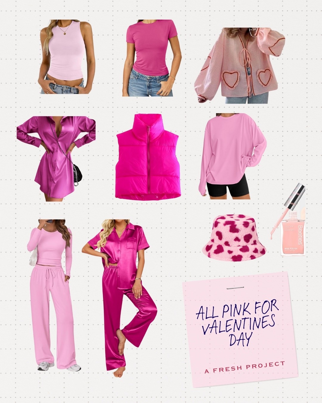 All pink for Valentine’s Day 💕🤍

#LTKValentine #LTKootd #LTKBeauty