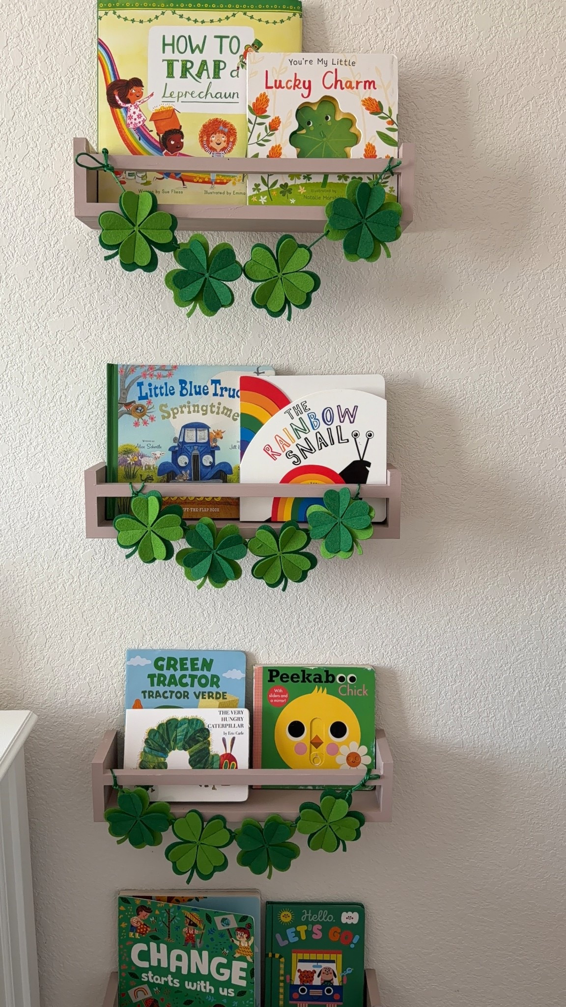 March toddler book rotation. Kids book rotation. Toddler books. St Patrick’s day kids books. St Patrick’s day baby books. 

#LTKmomlife #LTKHome #LTKKids