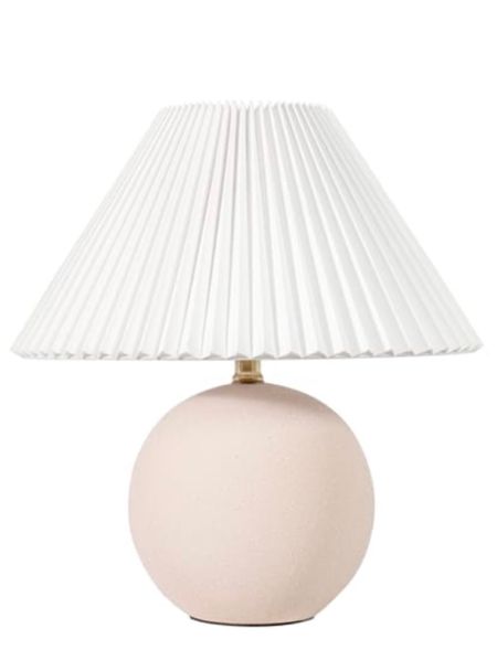 This cute little ceramic ball lamp with pleated empire shade is only $74 for Black Friday! Such a designer look for less. 



#LTKCyberweek #LTKhome #LTKsalealert