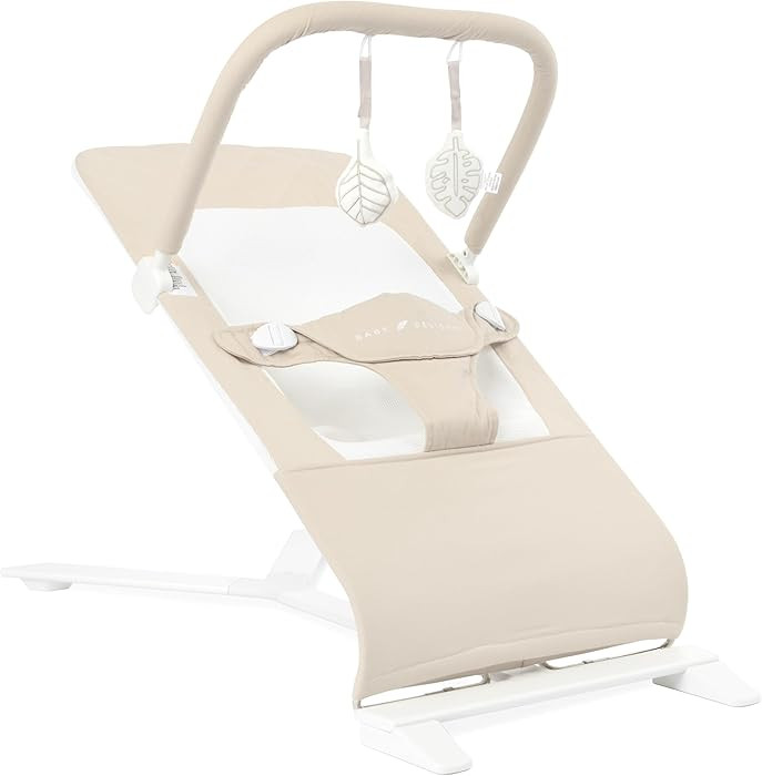 Baby Delight Alpine Deluxe Portable Bouncer, Infant, 0-6 Months, 100% GOTS Certified Cotton Fabri... | Amazon (US)