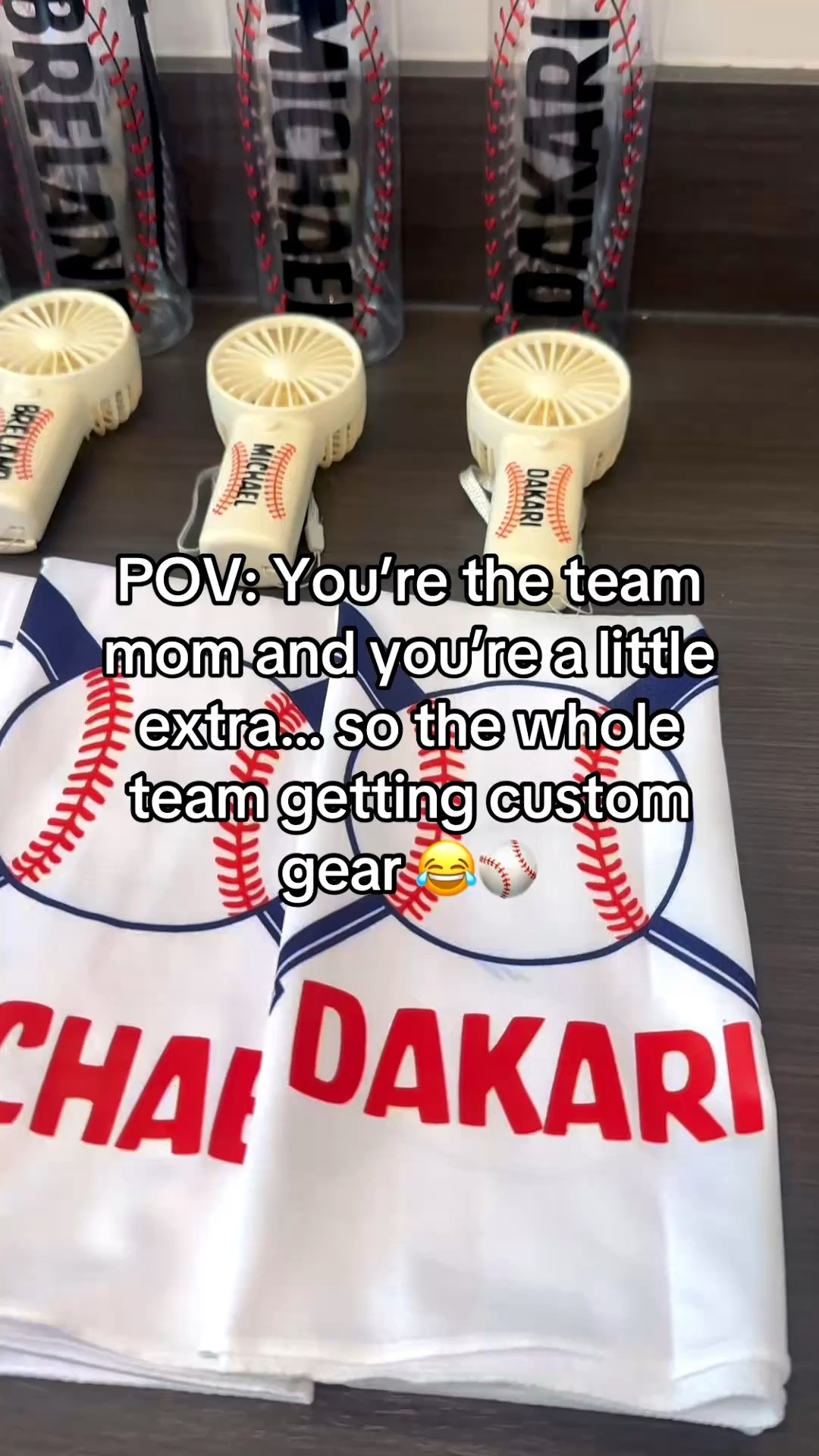 Team mom duties ⚾️✨
Y’all already know I’m extra, so the babies getting custom water bottles, cooling rags, and fans this season. Gotta keep them cool and hydrated in this Florida heat! ☀️💧

And yes… I’m at work making them because baby I be BUSY, okay? 😂 A team mom gotta do what a team mom gotta do.

#LTKKids #LTKmomlife #LTKdayinmylife