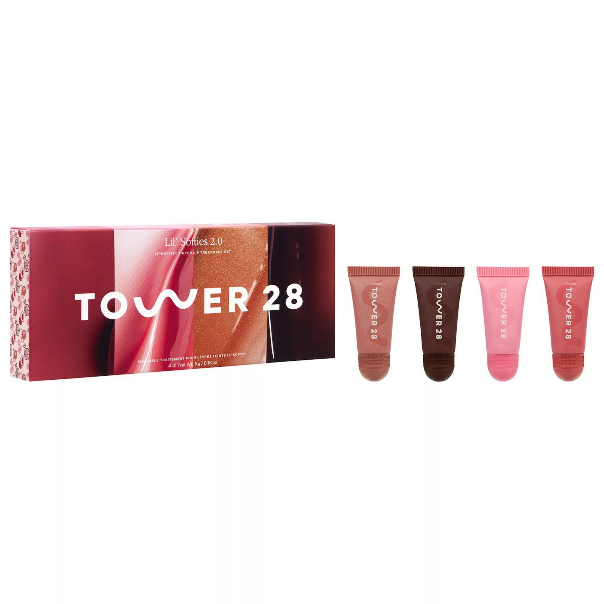 Tower 28 Beauty Mini Lil' Softies LipSoftie Lip Treatment Set | Kohl's