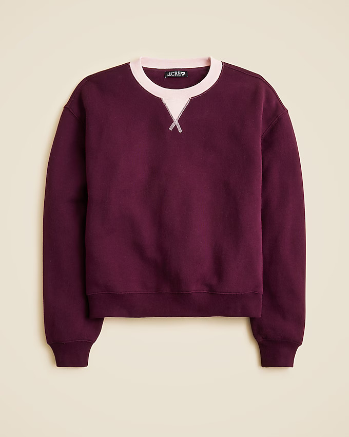 Heritage terry crewneck sweatshirt | J. Crew US